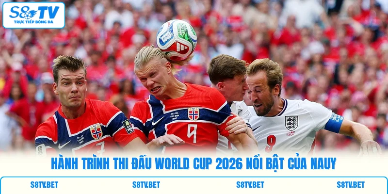 Hành trình thi đấu World Cup 2026 nổi bật của Nauy Hành trình thi đấu World Cup 2026 nổi bật của Nauy